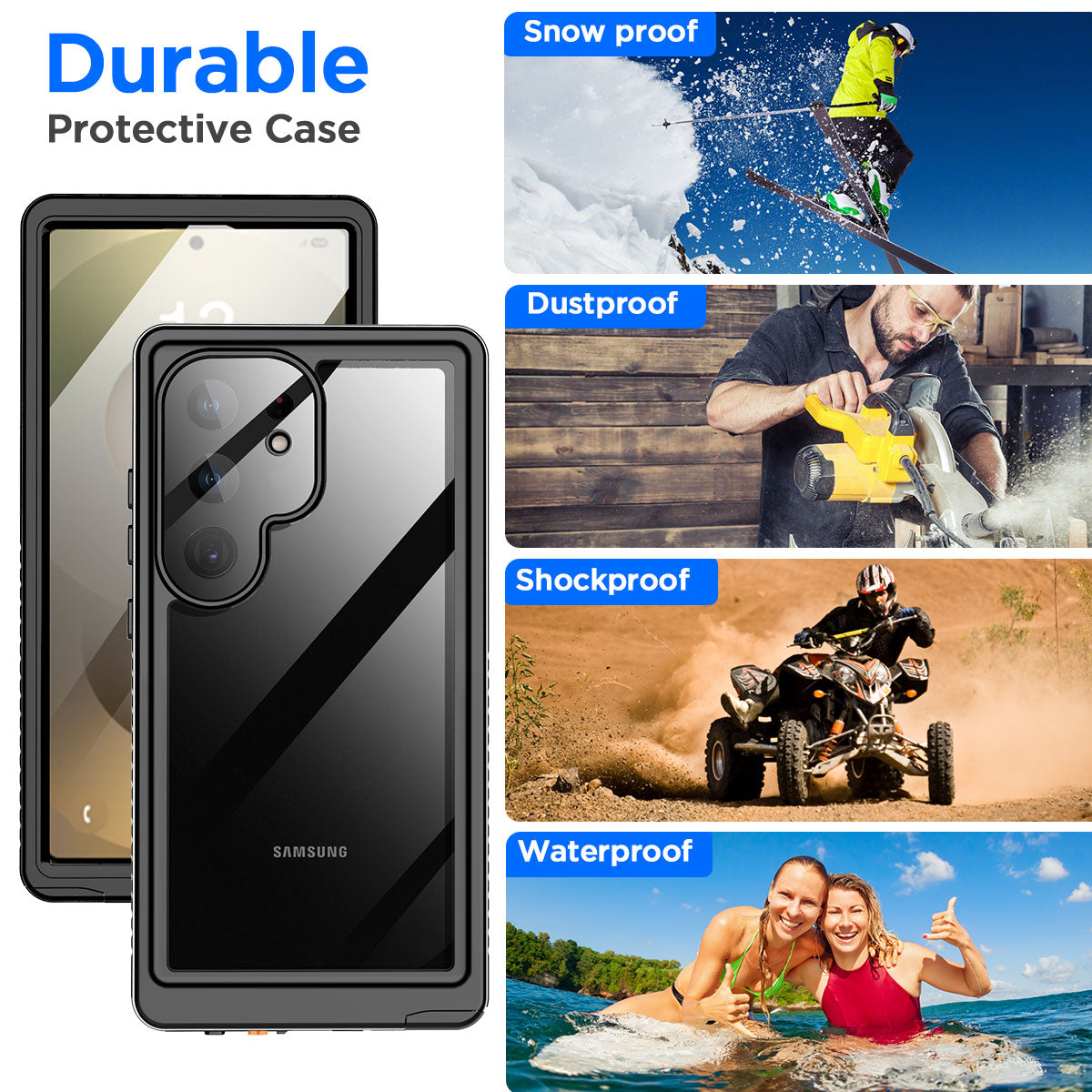 Waterproof Case For Samsung Galaxy S25 Ultra